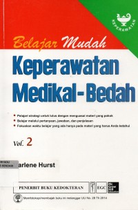Belajar Mudah Keperawatan Medikal-Bedah. Vol. 2