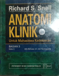 Image of ANATOMI KLINIK: Untuk Mahasiswa Kedokteran