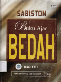 Image of Buku Ajar Bedah (Essentials of Surgery). Bagian 1