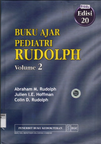 Image of Buku Ajar Pediatri Rudolph. Vol. 2