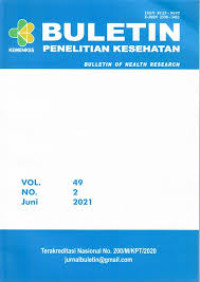 Image of Buletin Penelitian Kesehatan (Bulletin Of Health Studies)