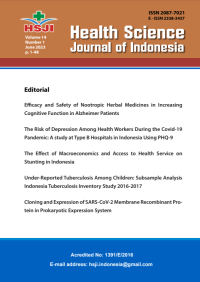 Image of Health Science Journal Of Indonesia
