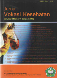 Image of Jurnal Vokasi Kesehatan