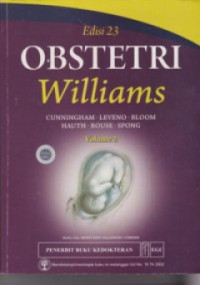 Image of Obstetri Wiliams Volume 2