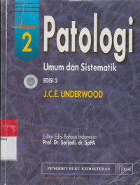 Image of Patologi Umum Dan Sistematik