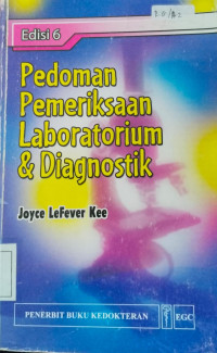 Image of Pedoman Pemeriksaan Laboratorium Dan Diagnostik
