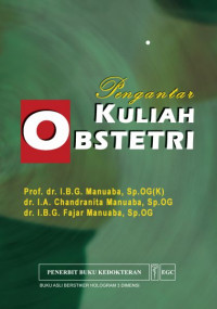 Image of Pengantar Kuliah Obstetri