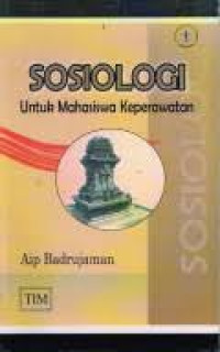 Image of SOSIOLOGI: untuk mahasiswa keperawatan