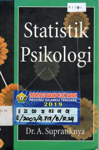 Image of Statistik Psikologi