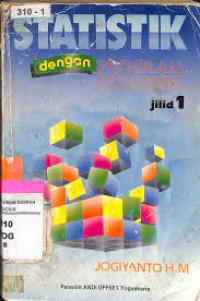 Image of STATISTIK DENGAN PROGRAM KOMPUTER JILID 1